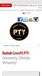 Mobile Screenshot of crossfitpty.com